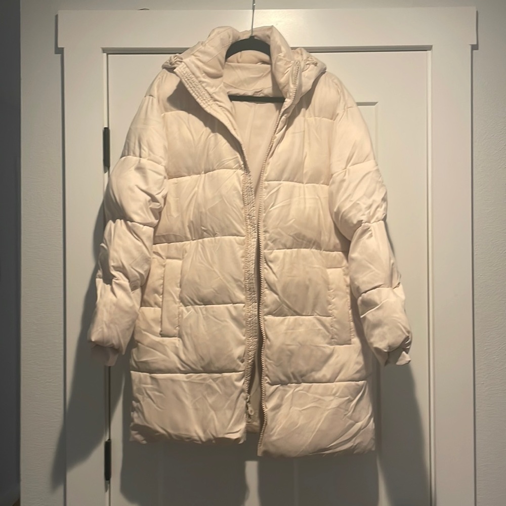 Girlfriend Collective Long Puffer Coat 🍞